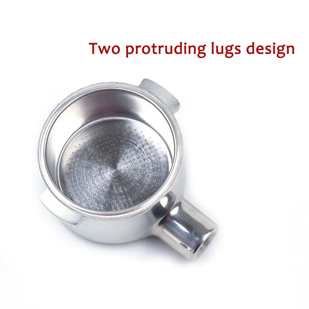 Portafiltro Non pressurizzato con manico per caffè senza fondo 51mm con cestello filtro per parti in acciaio inossidabile per macchina da caffè Espresso