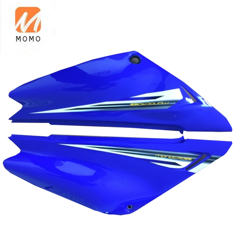 XTZ125 motorcycles side plastic cover in blue side cover