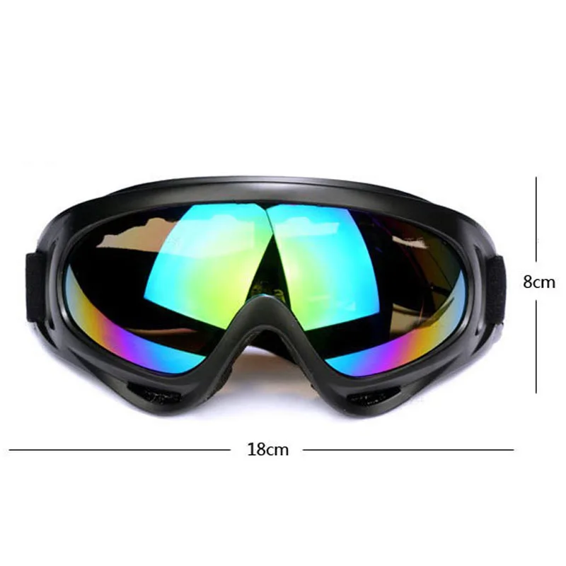 JumpingFish 1 stücke Winter Winddicht Skifahren Gläser Brille Outdoor-Sport cs Gläser Ski Brille UV400 Staubdicht Sonnenbrille