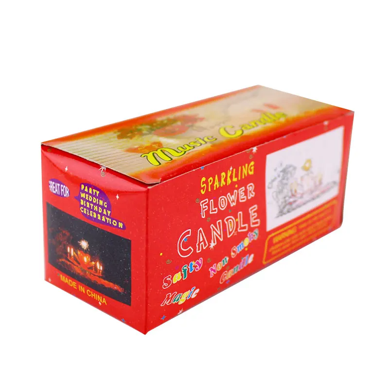 Lotus Flower Festival Music Birthday Cake Candles Decorative Music Party Single Layer Birthday Music Lotus Candle #0 8