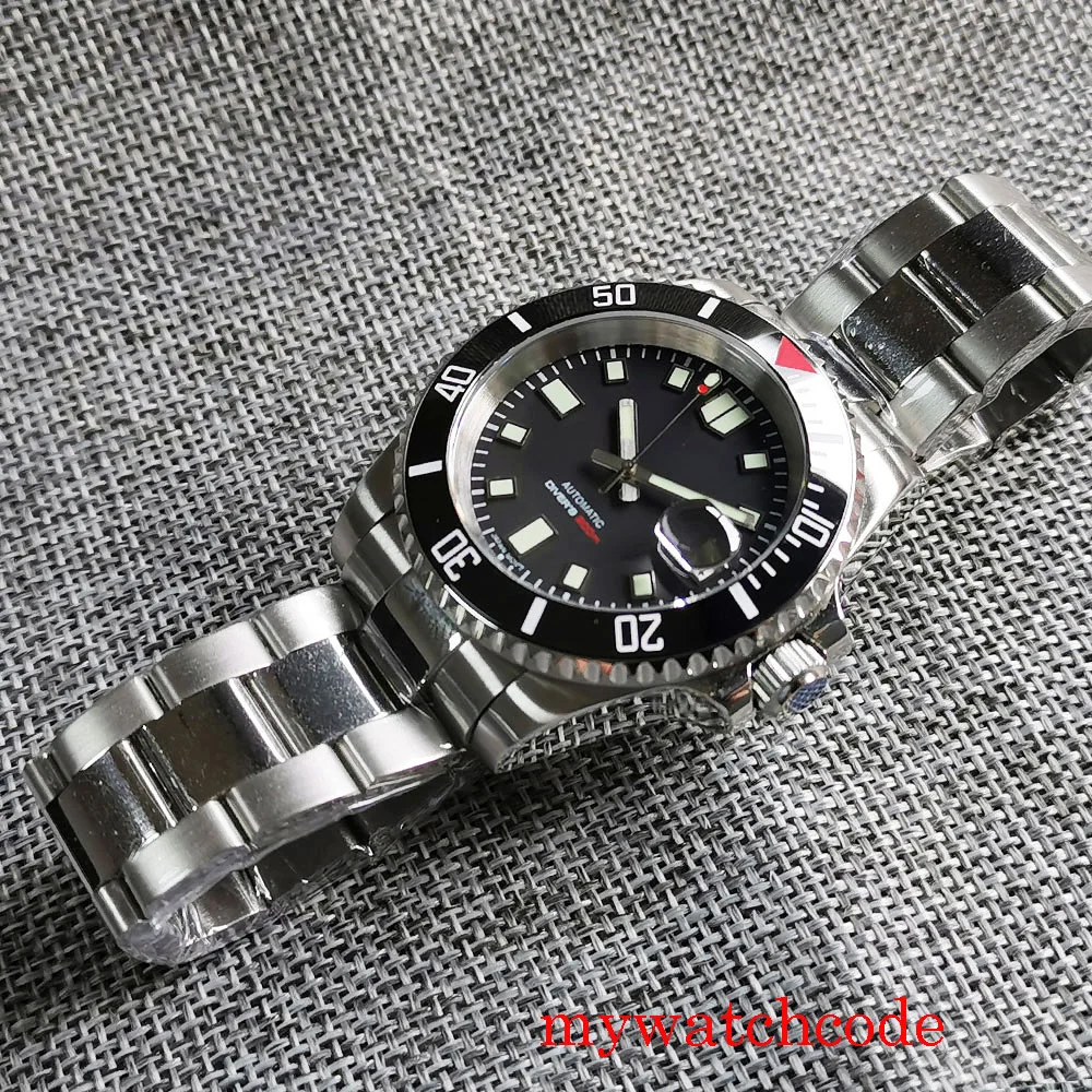 20bar Dive Mechancial Watch Men Spphire Crystal 120 clicks Bezel Middle Polish Strap S NH35AA Movt Ceramic Insert 40mm