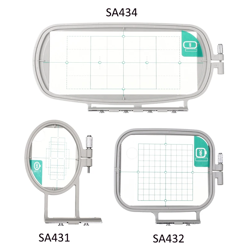 3pcs Sew Tech Embroidery Hoops Brother Embroidery Machine Frames Set Innov-is PE500 PE400D HE240 LB6700 955 950D 500D Babylock