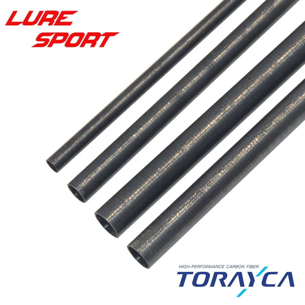 

LureSport fly rod carbon blank 9 FT 12WT 4 sections 40T Toray Carbon Hi modulous Rod Building Component Repair DIY Accessory