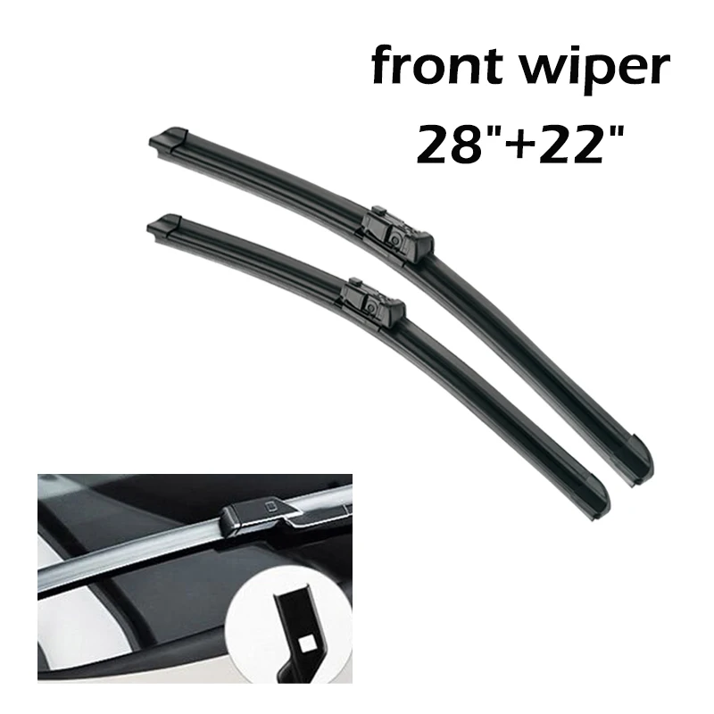 Wiper Front Rear Wiper Blades Set For Opel Meriva B 2010-2017 2016 2015 2014 2013 Windshield Windscreen 28