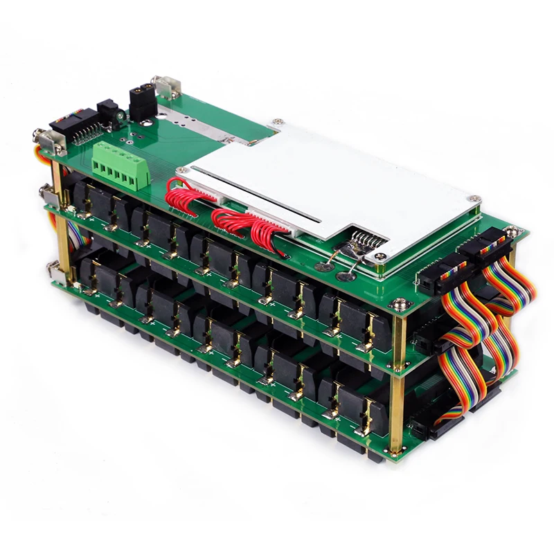 BMS Battery Management System 20 Series 74v Lithium Battery Protection Board 18650 Welding-free Battery Box