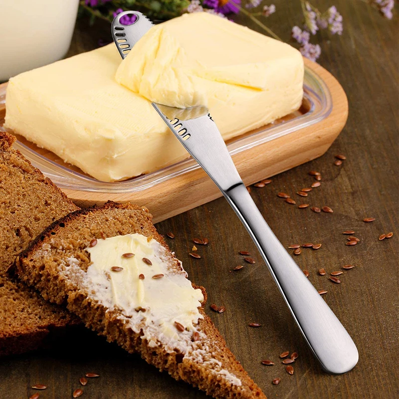 Stainless Steel Butter Knife Cream Knife Cheese Knives Jam Spreaders Dessert Toast Breakfast Utensil Bread Knife Kitchen Tools