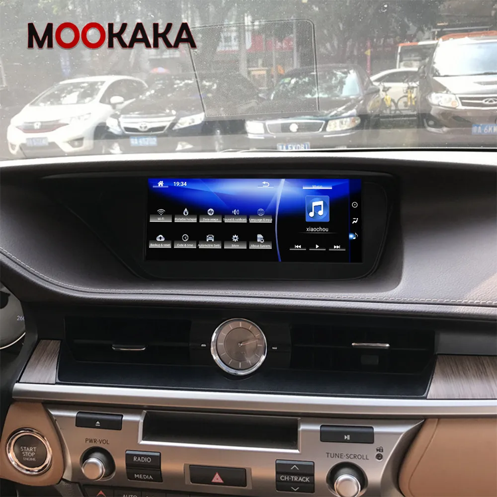 Android 10.0 For Lexus ES ES200 ES300h ES250 ES350 2013-2017 Car Multimedia Player Recoder GPS Navigation Stereo Head Unit DSP