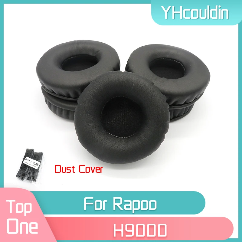 YHcouldin Earpads For Rapoo H9000 Headphone Replacement Earpads Ear Cushions