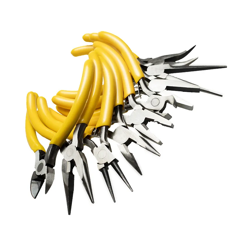 Mini Trang Sức Kìm Dụng Cụ Thiết Bị Bộ Dài Kim Mũi Tròn Cắt Dây Kìm Cho Trang Sức Làm DIY Dụng Cụ Phụ Kiện