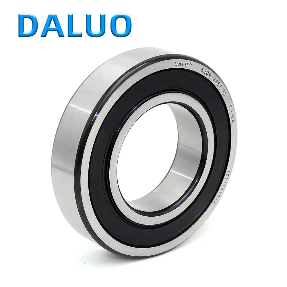 

1PCS 6209-2RS1 P5 45X85X19 DALUO Bearing 6209 6209RS 6209-2RS ABEC-5 Single Row Deep Groove Ball Bearings Metric