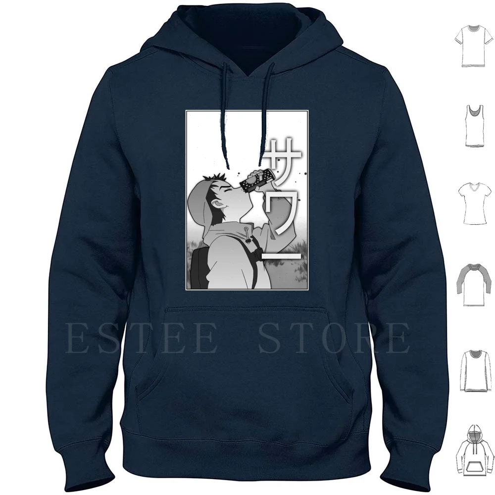 

Sour Hoodie Long Sleeve Naota Naota Nandaba Flcl Fooly Cooly Anime Manga Sad Boys Sad Boy Sadboi Sad Boi Yung Lean Flcl