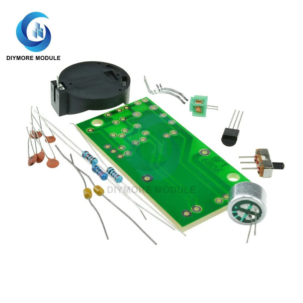 80MHz-108MHz FM Frequency Module DIY Kit Set Wireless Transmission DC 3V-6V For Electronic Learner