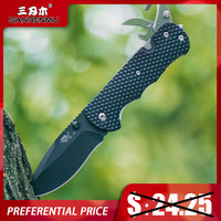 Tool Edc Multi-functional Outdoor Camping Rescue Camping Hunting Pocket Folding Knife  8cr13mov Blade Pa66+GF 7045/T21 SANRENMU