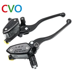CVO 7/8 22cm Motorcycle Handlebar Lever Master Cylinder Levers Hydraulic Brake Pump Clutch Handle Reservoir Set For HONDA Yamaha