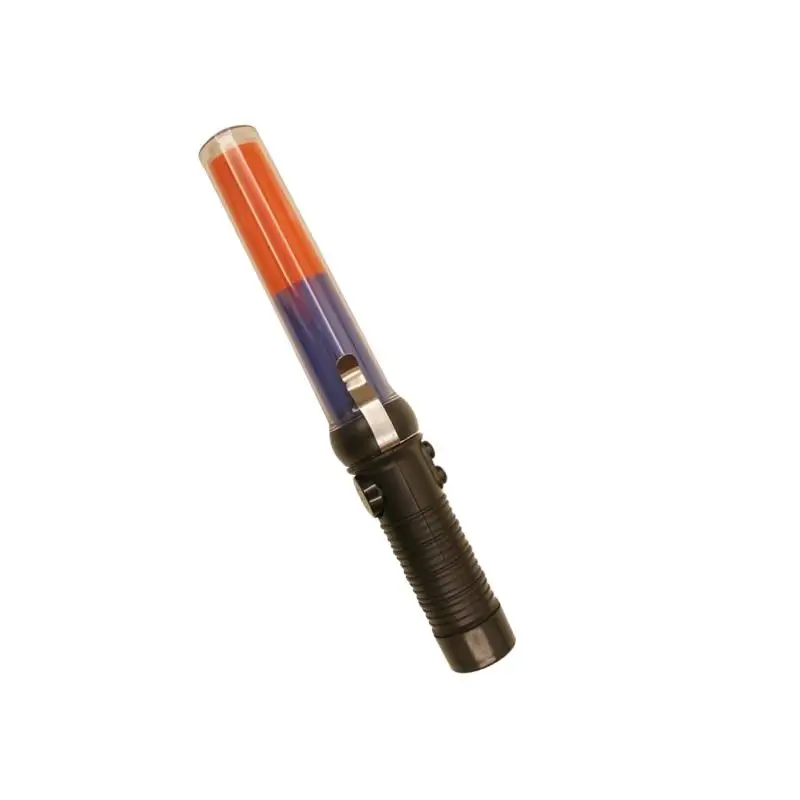 40CM Red Blue Tube LED Flashing Warning Road Traffic Baton With Honking And Magnet