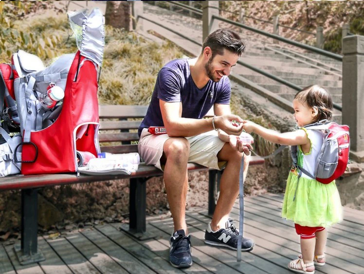 Baby Rucksack Träger, Ergonomische ChildCarrier Wandern mit Sonne Baldachin, Sicher Kleinkind Wandern Rucksack Träger mit Großen Speicher Spac