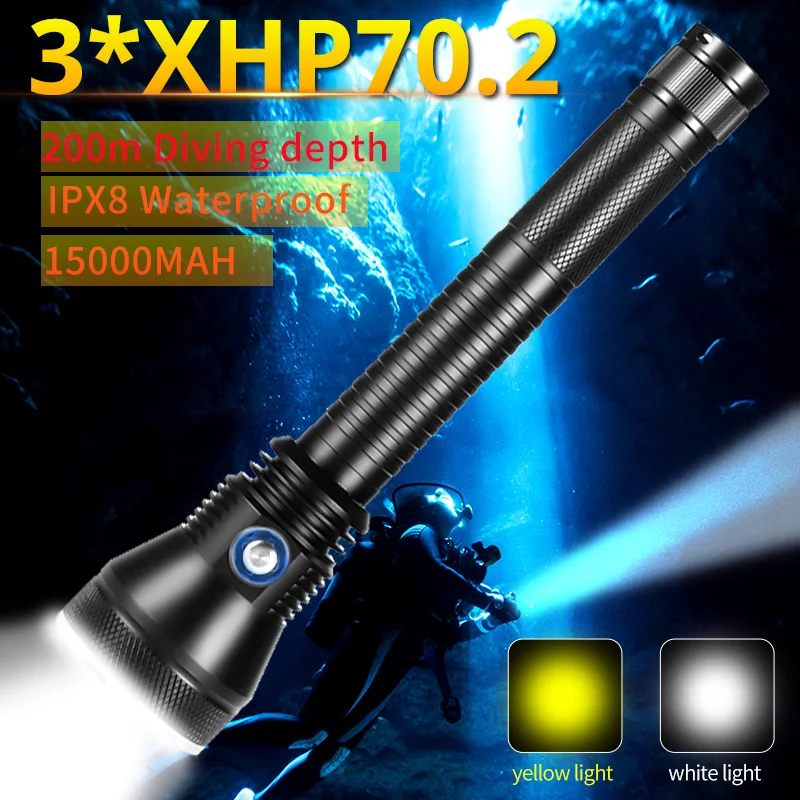 15000mah-ipx8-professional-diving-flashlight-200m-dive-lamp-underwater-xhp702-white-yellow-dive-light-torch-use-3-26650