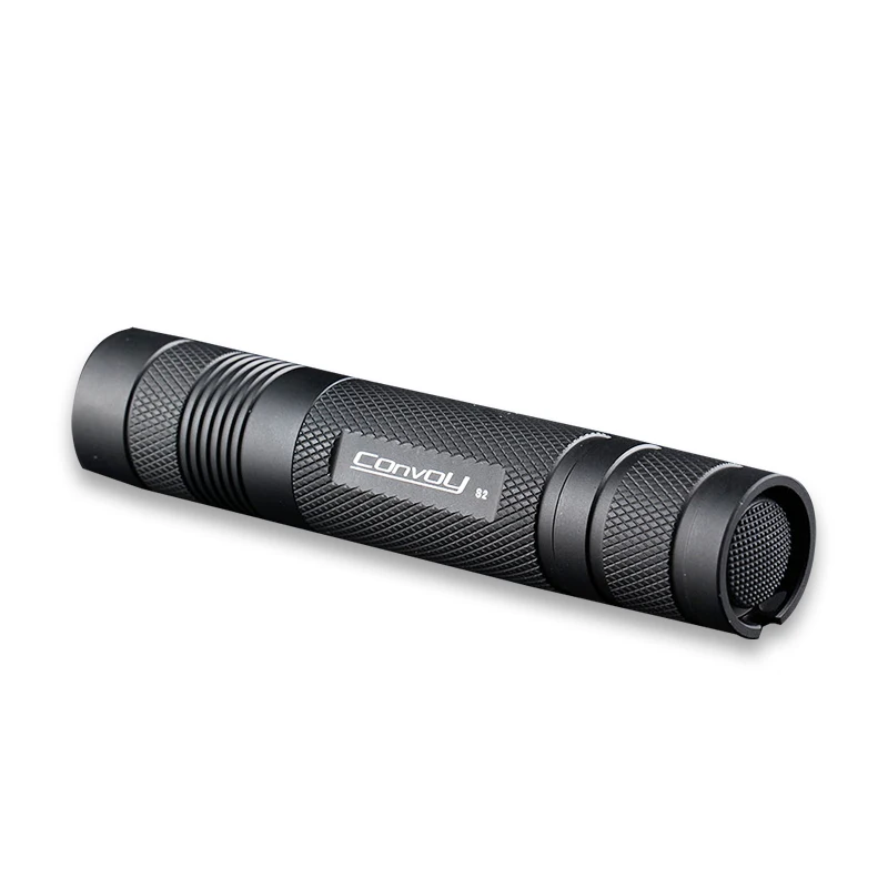 UV Flashlight, Convoy S2 UV 365nm with UV 365nm LED Inside, One 100% Mode, Zwb2 Filter Black 3W Linterna Torch,  Flash Light