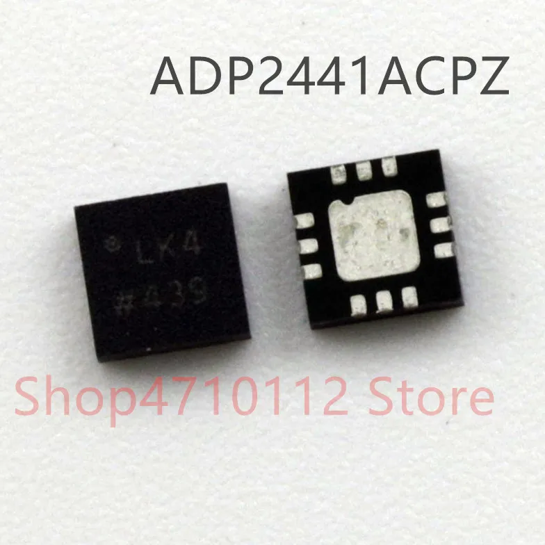 

Free shipping NEW 10PCS/LOT ADP2441ACPZ ADP2441ACP ADP2441A ADP2441 MARKING LK4 QFN-12