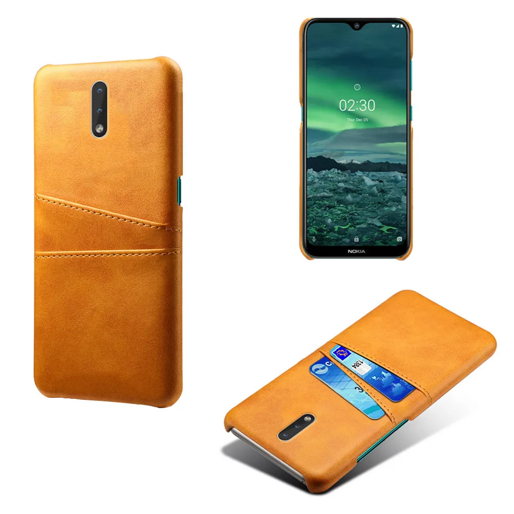 Luxury Card Slot Holder Case For Nokia 2.3 Case Leather Wallet Capa For Nokia 2.3 TA-1211 TA-1214 TA-1206 TA-1209 Coque Funda