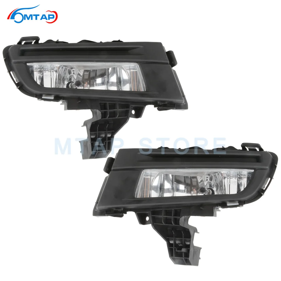 MTAP Fog Lamp For Mazda 3 Axela BK M3 2007 2008 2009 2010 2011 2012 Front Bumper Anti-Fog Light Foglamp Foglight With Bulb