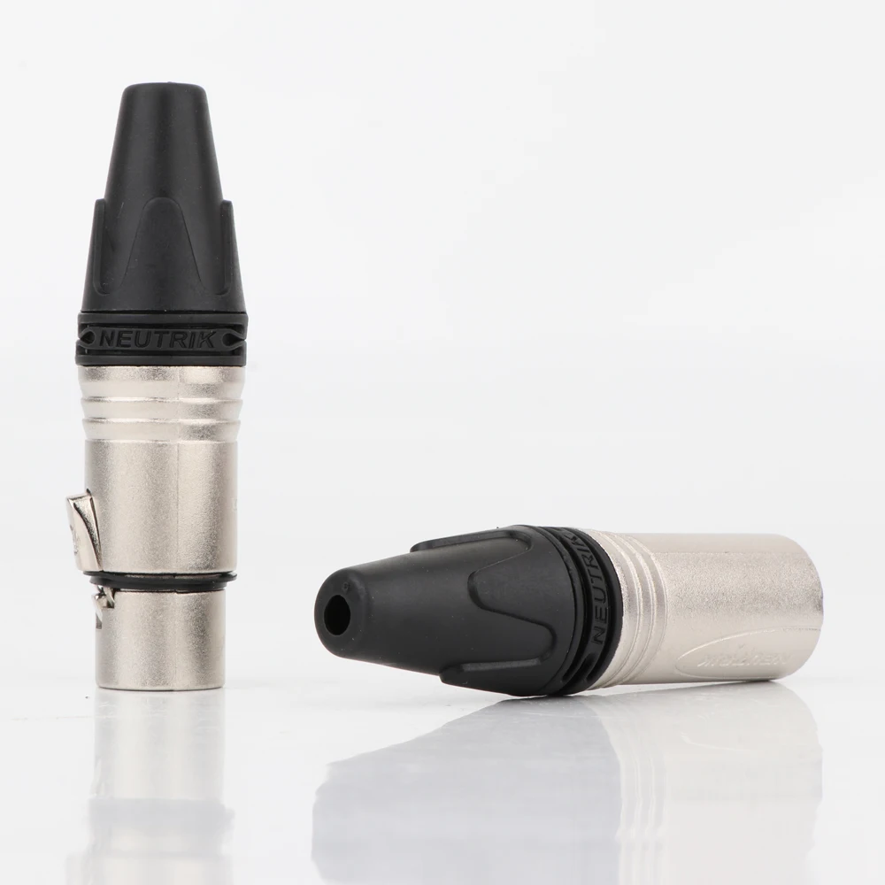 Hi-End 3-polige XLR-Stecker und Buchse für Mikrofon-Audio kabelst ecker Kanonen kabel anschlüsse – Detail 4