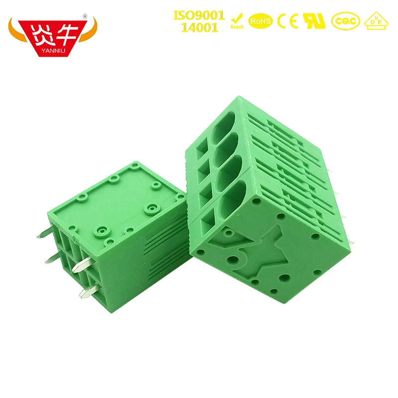 

50Pcs KF205V 7.5mm 2P ~ 12P PCB SPRING TERMINAL BLOCKS DG271V 2PIN ~ 12PIN 30A 300V SPT 5 1 V PHOENIX CONTACT DEGSON KEFA YANNIU