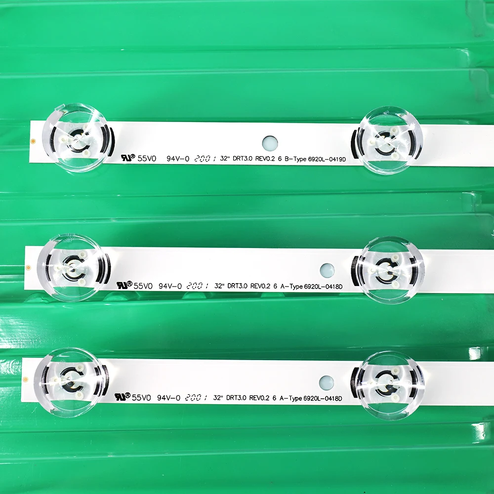 59 سنتيمتر LED الخلفية 6 المصابيح ل LG inنوت k DTY 3.0 32 "_ A/B 6916l-1974A 1975A 1981A lv320عل 32LF5800 سامسونج وي 55VO E74739