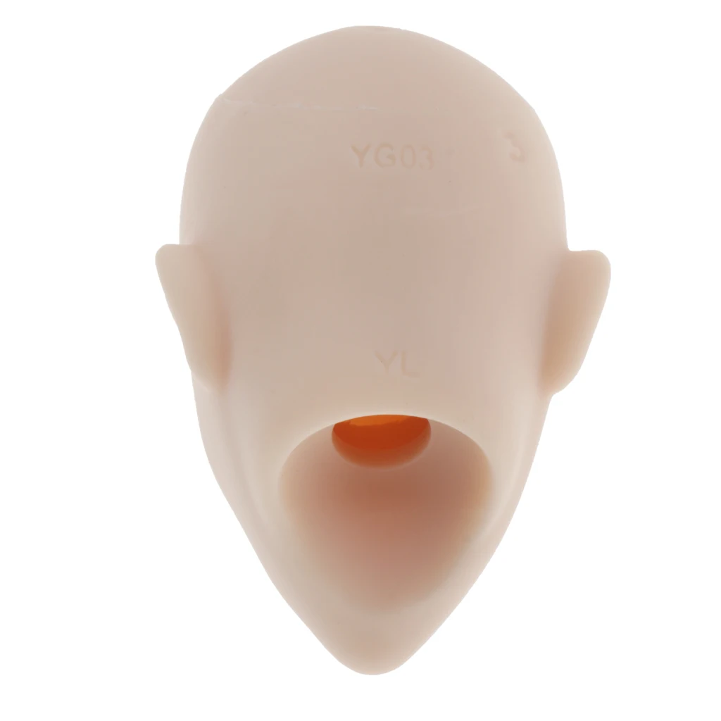 1/6 Scale Male BJD Doll Head Sculpt Ball-Jointed for Doll Body Parts DIY Toy