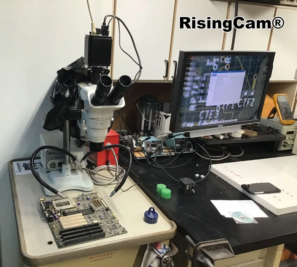 RisingCam 4K Ultra HD 30fps imx678 1/1.8" CMOS-Sensor HDMI- und USB-Ausgang Digitale 4K-Mikroskopkamera 4K – Detail 13