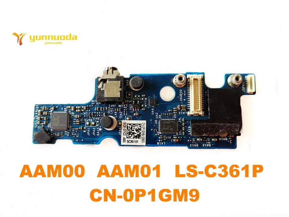 

LS-C361P for DELL XPS 15 9550 IO AUDIO BOARD AAM00 AAM01 CN-0P1GM9 tested good