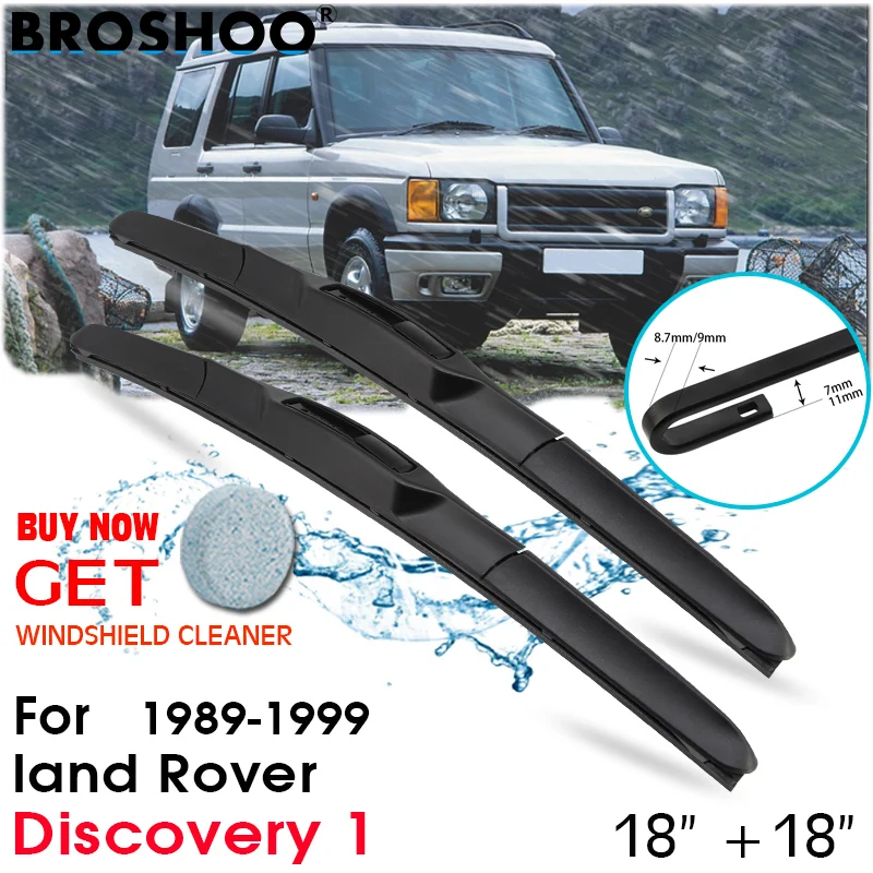 

Car Wiper Blade Front Window Windscreen Windshield Wipers Blades Auto Accessories For Land Rover Discovery 1 18"+18" 1989-1999