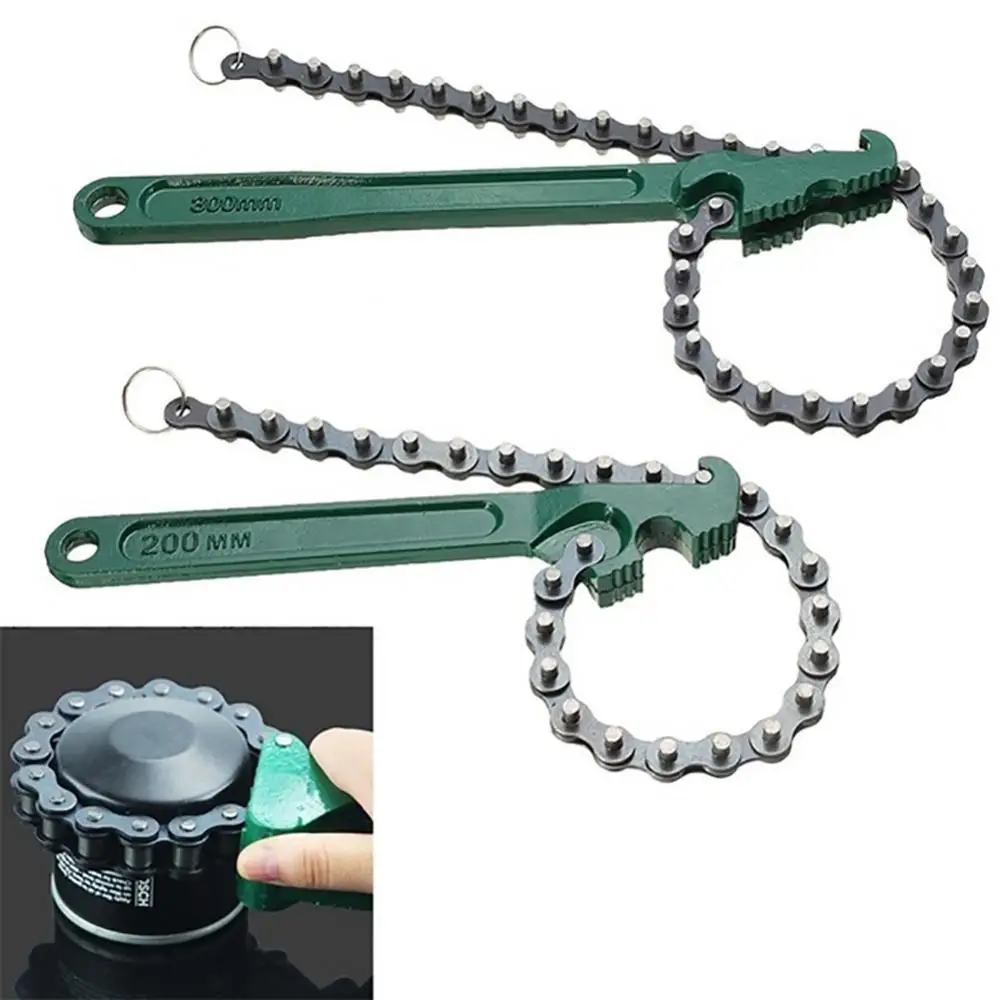 

Belt Wrench oil filter puller Strap SpannerChain Oil Filter Cartridge Disassembly Tool oil filter wrench Adjustable Strap Opener