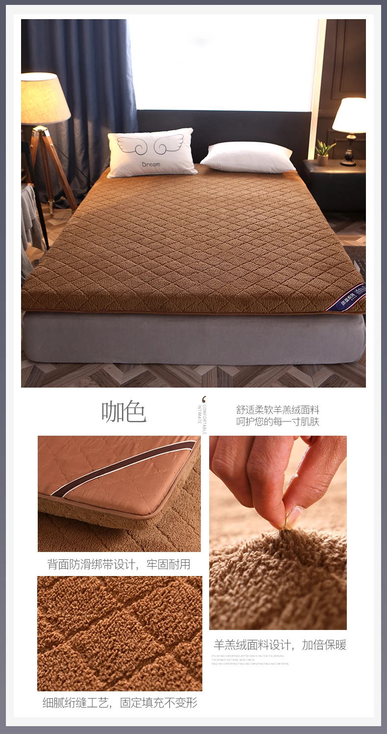 Floor Tatami Keep Warm In Winter Mattresses Student Dormitory Foldable Mats King Queen Twin Full Size Bed Product