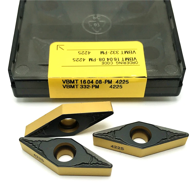 Imagem -04 - Inserções de Carboneto Pode Ser Indexado Ferramentas de Gerencio Interno Torno Cnc Vbmt 160404 160408 Torneamento Cortador Vbmt160404 160408 pm 4225