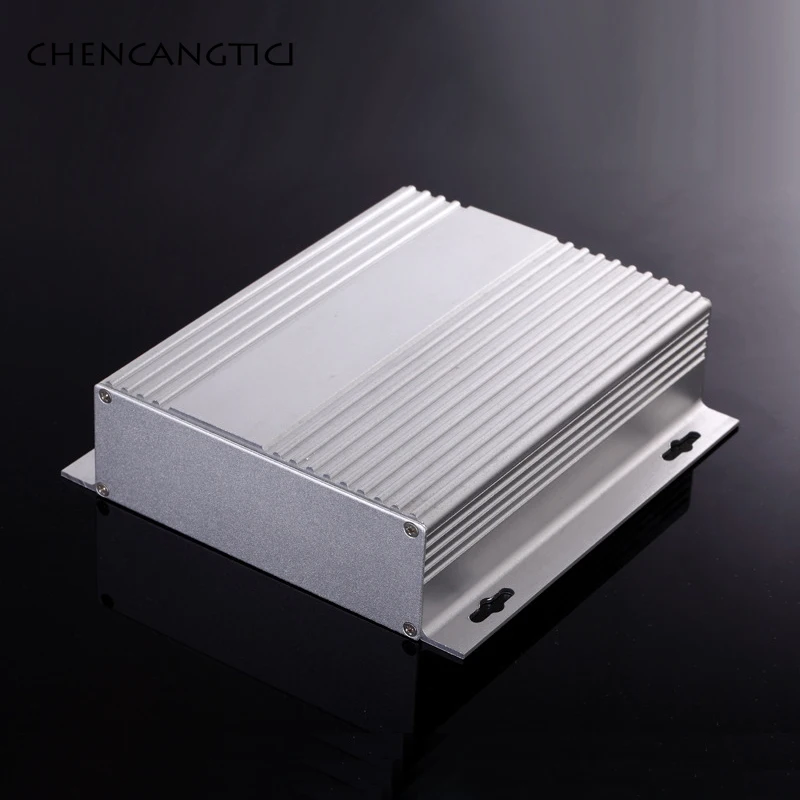 1 Set Heat Dissipation Aluminum Box Diy Project Metal Enclosure Waterproof Aluminum Alloy Shell With Screw 147*41*100 147*41*155