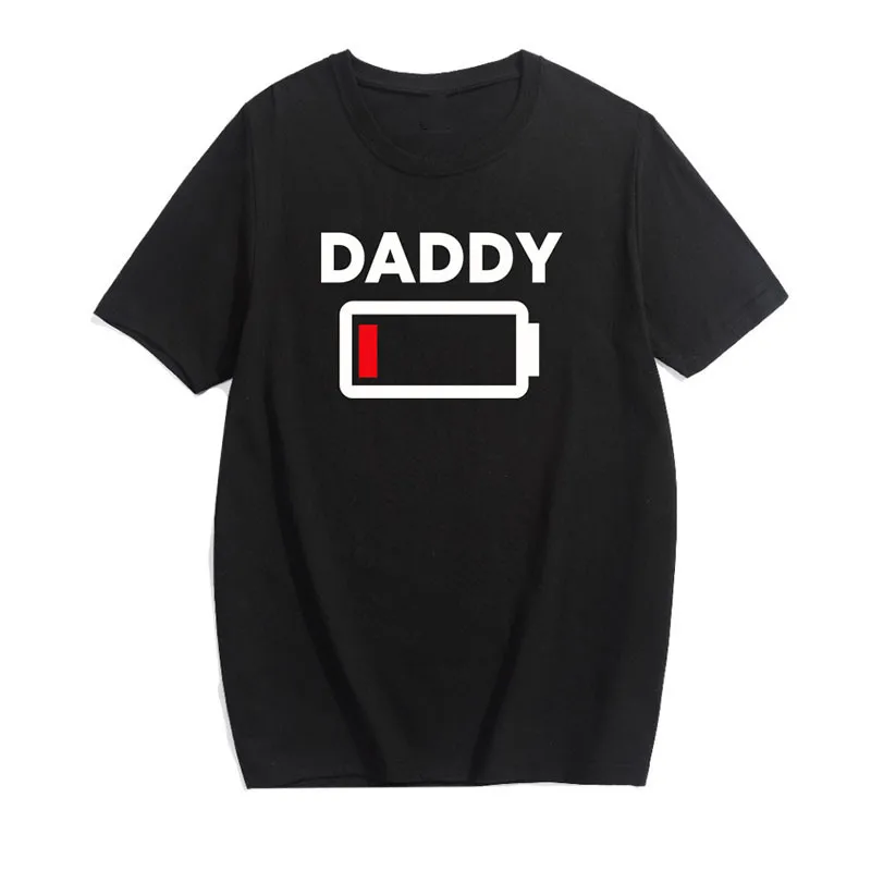 Famiglia abiti coordinati Look abbinamento vestito divertente batteria vestiti papà mamma ragazzo ragazza T-shirt per papà mamma Me neonato ragazza