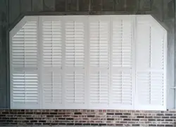 Custom Basswood Plantation Shutters  Wooden Blinds Solid Wood Shutter Louver PS217