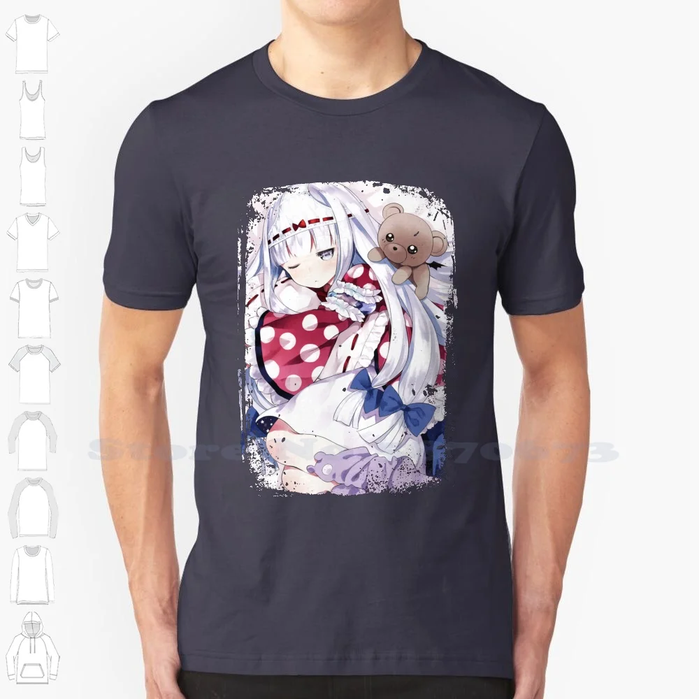 Aurora-Maoujou De Oyasumi 100% Cotton T-Shirt Aurora Suya Rhys Kaymin Sleepy In The Demon Castle Maoujou De Oyasumi