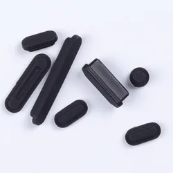 Soft Silicone Anti-dust Plugs Protect Set for MacBook 2024 Air 15.3 13.6 M2 M3 A2941 A2681 Pro 14 16 inch M1 A2442