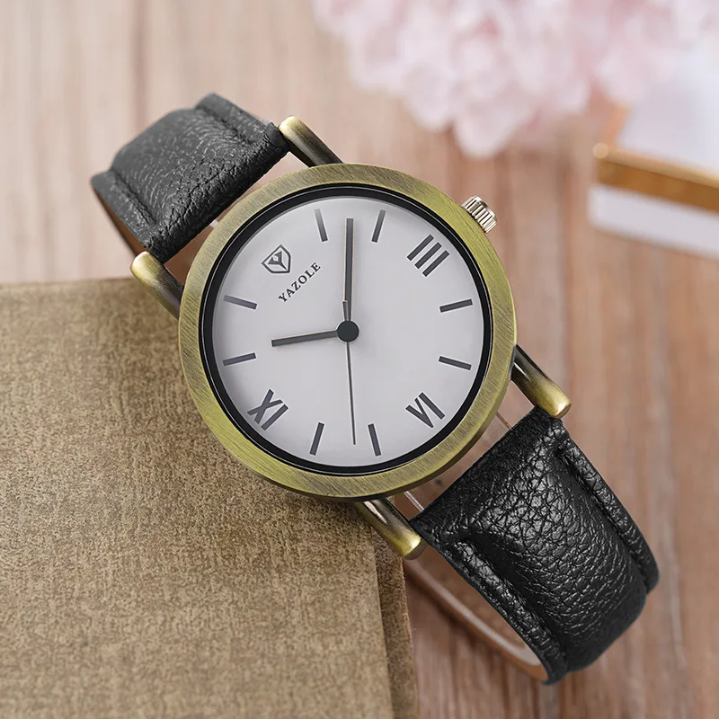 UTHAI BK31 pequeño reloj luminoso fresco y Simple de la literatura y el arte de las señoras del estudiante de la correa Retro