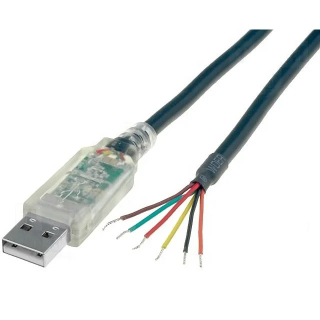 

FTDI USB-RS485-WE-1800-BT CABLE, USB TO RS485 SERIAL, 1.8M, 6ft Usb-rs485-1800-bt Ft232 Usb Rs485 6 Core Wire End Cable FT232R