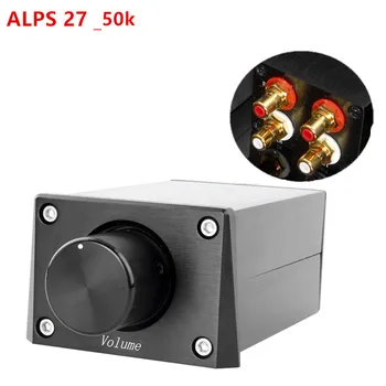 Passive preamp volume control potentiometer power amplifier volume controller ALPS27/16 RCA input/output FV3