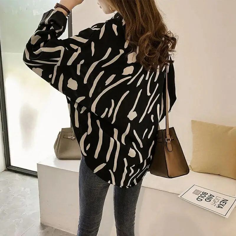 2020 Autumn Fashion Print Women Tops And Blouses Plus Size Long Sleeve Shirt Lady Blouses Shirt Clothing Female