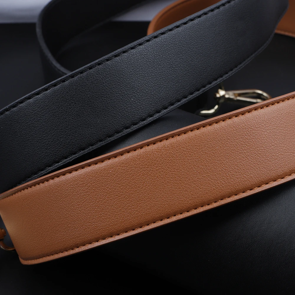 Bag Strap Handbag Belt 4cm Wide Shoulder Bag Strap 90cm Length Pu Leather Replacement Strap Accessory Bag Part Belt For Bag #E