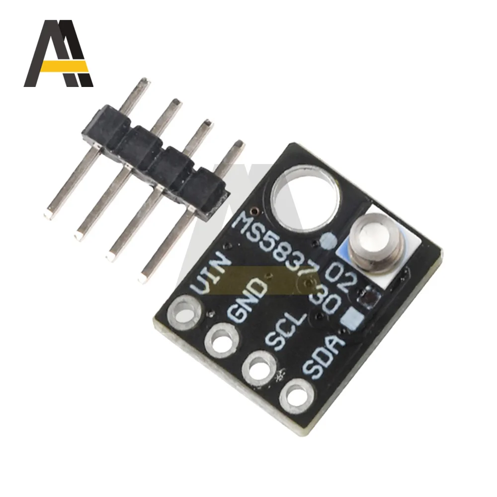 GY-37 MS5837 02BA 30BA High Precision Gas Liquid Waterproof Pressure Sensor Module GY-37 Integrated Digital Pressure Sensor