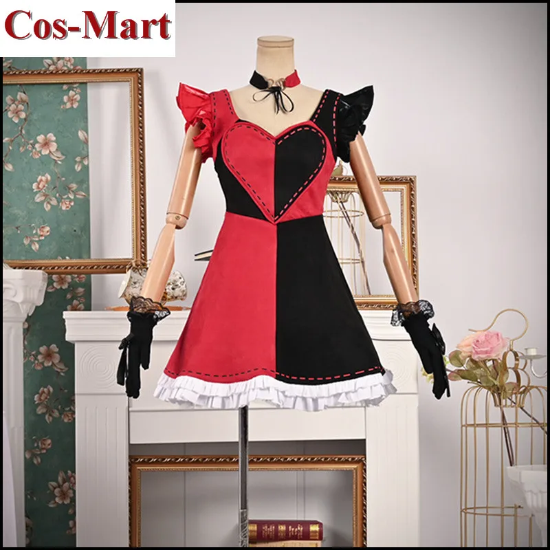 Cos-Mart Game Final Fantasy14 Feifei Cosplay Costume Sweet Rose Lover Formal Dress Activity Party Role Play Clothing Custom-Make