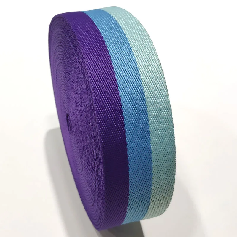 1.5 Inch High Quality Polyester Webbing Strap For Bag 38mm Colorful