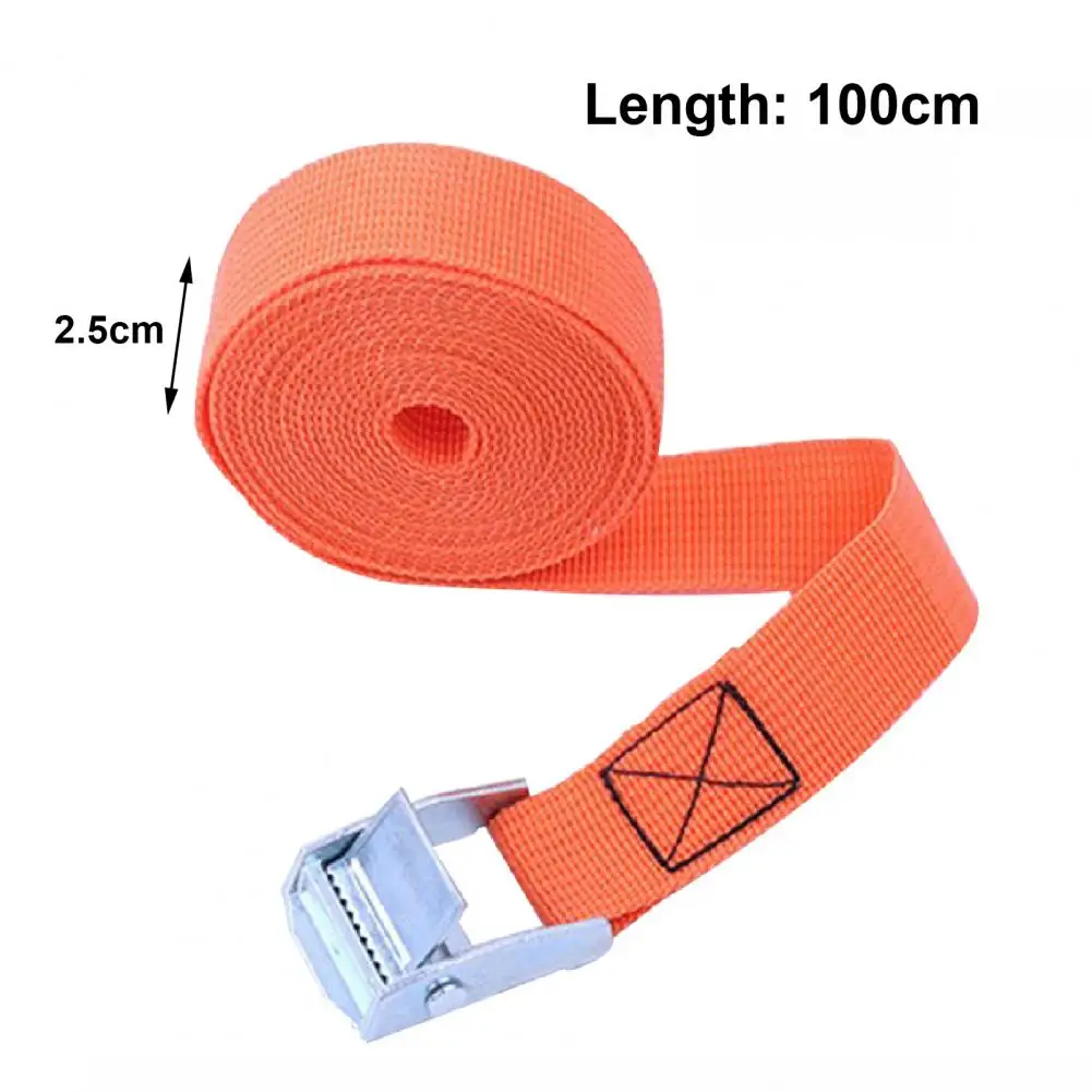 1M Luggage Cargo Strap High Strength Tensioning Belt Portable 250 Lbs Cargo Tie Down Cam Strap for Car/motorcycle/bike