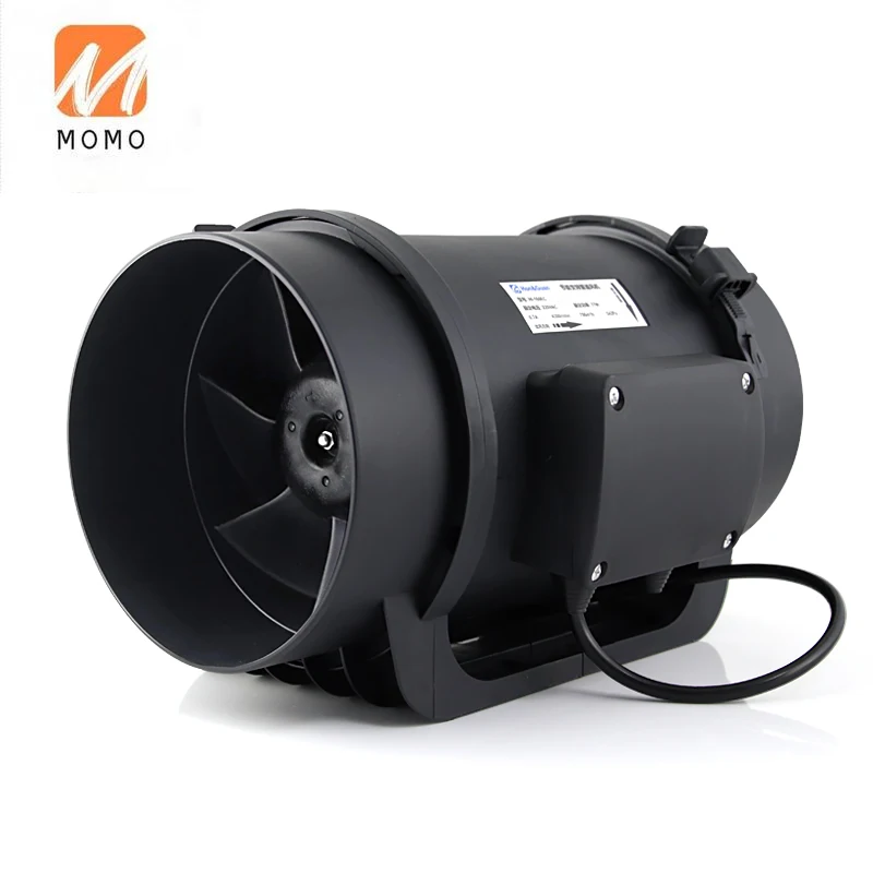 6 inch Energy saving ec fan inline silent with free speed controller